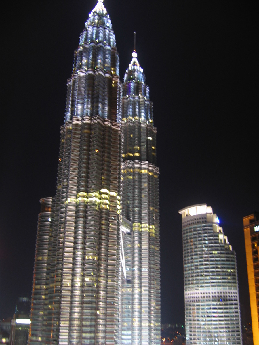 Kuala Lumpur at night November 2015