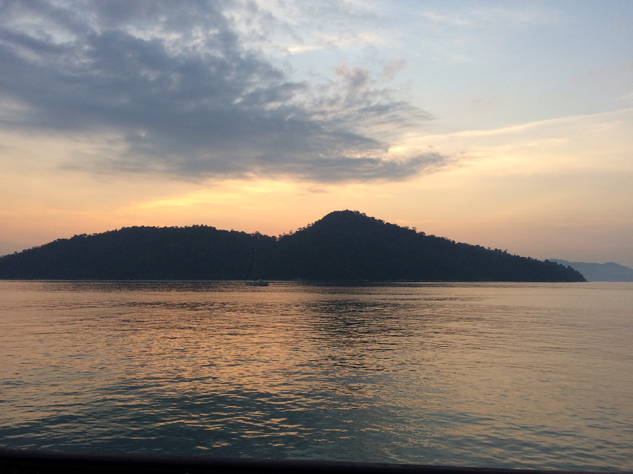 Pangkor Laut - taking a well earned rest
